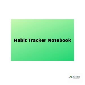 Habit Tracker Notebook